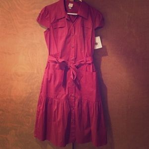 Merona tie front dress